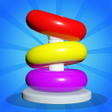 プログラムのアイコン：Circle Match - 3D Ring Ga…