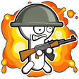 Иконка программы: Gun stickman - adventure …