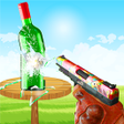 Real Bottle Shooting Gun Games