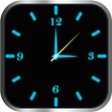 プログラムのアイコン：Glowing Clock Locker - Bl…