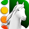 Icona del programma: Horse Coloring Book 3D