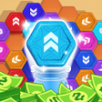プログラムのアイコン：Hexa Money : Tap Puzzle A…