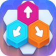 Icona del programma: Hexa Arrow Sort: Tap Puzz…