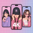 程序图标：Cute Girly Wallpaper