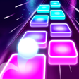 Иконка программы: Tiles Hop Fire: EDM Piano…