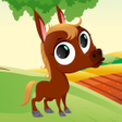 プログラムのアイコン：Kids Farm Animal Color Sc…