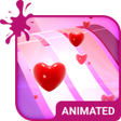 プログラムのアイコン：Love Wave Animated Keyboa…