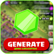 Ikon program: Gems Clash Calculator