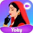 Programın simgesi: Yoky  Video Chats  Meetin…