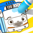 プログラムのアイコン：Tayo ColoringBook - Kid S…