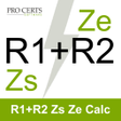 أيقونة البرنامج: R1+R2 Zs Ze Calculator