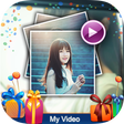 أيقونة البرنامج: Happy Birthday Video Make…
