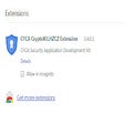 Icon of program: CFCA CryptoKit.HZCZ Exten…