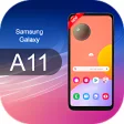 Theme for galaxy A11  Launcher for galaxy A11