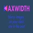أيقونة البرنامج: Maxwidth