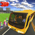 Иконка программы: City High School Bus 2018…