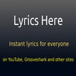 Icon of program: Lyrics Here by Rob W