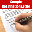 プログラムのアイコン：Resignation Letter Sample