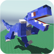 Ikon program: Blocky Dino Park Raptor A…