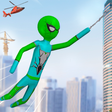 Icon of program: Stickman Flying Superhero…