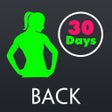 程序图标：30 Day Back Fitness Chall…