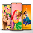 Icon of program: Princess Wallpaper 4k