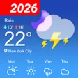 Ikona programu: Weather Live - Radar  Ale…