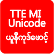 程序图标：TTE Unicode Font For Myan…