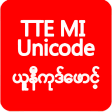 TTE Unicode Font For Myanmar