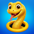 أيقونة البرنامج: Snake Away - Hole Puzzle