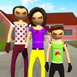 Иконка программы: Stickman Life Family Simu…