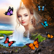 プログラムのアイコン：Butterfly Photo Frames