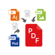 أيقونة البرنامج: File to PDF ConverterAi P…