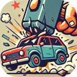 Иконка программы: Car Crossing The Canyon