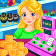 Ícone do programa: Store Cashier Girl Superm…