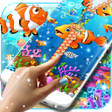 Icon of program: Fish zipper lock screen