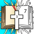 Bible Color by Number: Bible Coloring Book