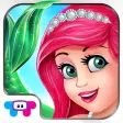Mermaid Princess Makeover -  Dress Up Makeup  eCard Maker Game