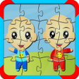 程序图标：Puzzle Jigsaw Kids Twin