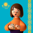 Ikona programu: Казахский язык: Aıtý