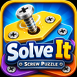 프로그램 아이콘: Solve It: Screw Puzzle