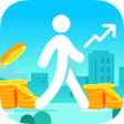 Иконка программы: Gold Walker - Steps to Ca…