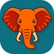 Icoon van programma: Orange Elephant for Hacke…