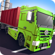 أيقونة البرنامج: Blocky Truck Simulator