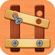 أيقونة البرنامج: Nuts  Bolts: Wood Pin Scr…