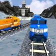 أيقونة البرنامج: Train Racing 3D-2018