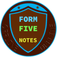 أيقونة البرنامج: Form Five notes All subje…