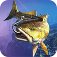 أيقونة البرنامج: Wild Shark Fish Hunting g…