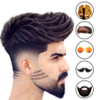 プログラムのアイコン：Men jacket  hairstyle edi…