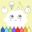 プログラムのアイコン：Endless Colorbook Kid Tod…